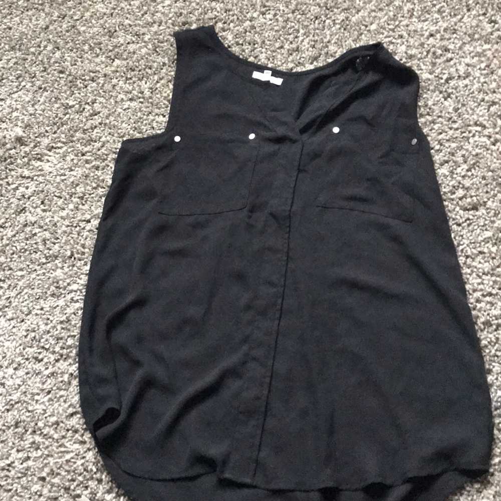 Black dressy maurices tank